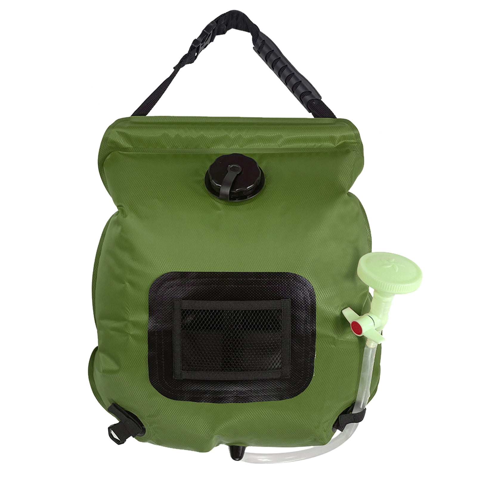 Kyusrd Outdoor Thermal Bathing Bag Portable 20L Camping Bathing Water Bag