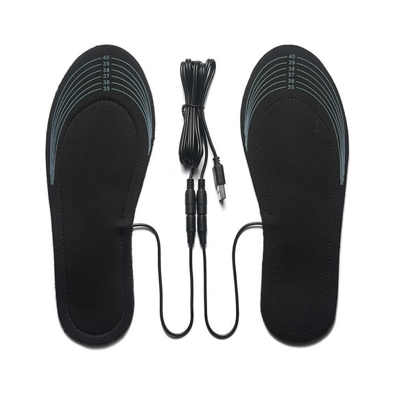 Kyusrd USB Plug-in Heat Insole Foot Warmers Pluggable Rechargeable Treasure Computer Power Socket Washable And Cuttable