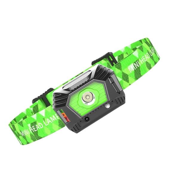 Kyusrd USB Rechargeable Strong Light LED Induction Headlight-Mounted