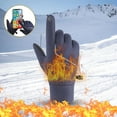 thumbnail image 1 of Kyusrd Winter Outdoor Riding Warm Touches Screen Non-slip Gloves,Windproof Warm Sports Non-Slip Gloves, 1 of 5