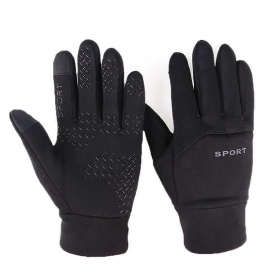 Kyusrd Winter outdoor sports gloves windproof to-uch screen cycling mountaineering