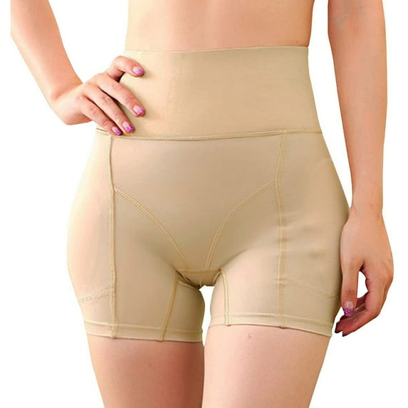 Kyusrd Women's High Waist Yoga Short Abdomen Control Training Running Yoga Pants