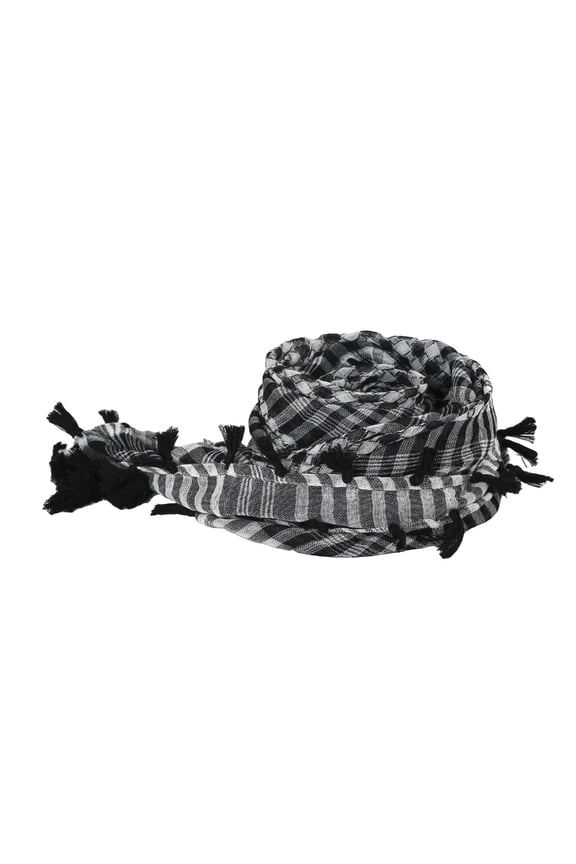 Outdoor Scarf Shawl for Men Women, Houndstooth Head Scarf Unisex Shemagh