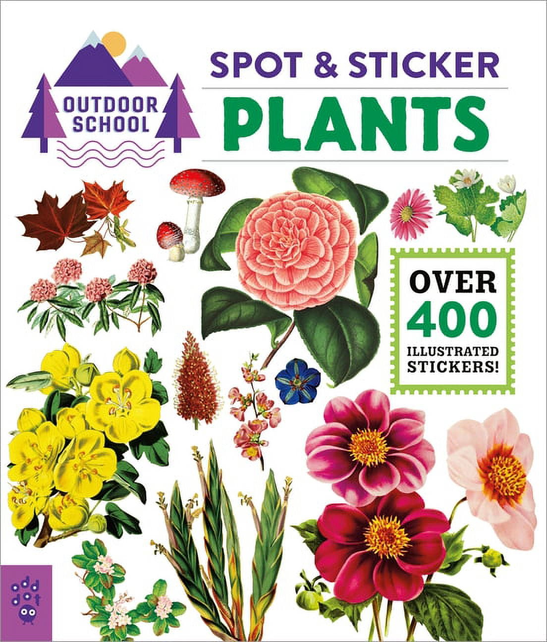 Outdoor School Outdoor School: Spot &amp; Sticker Plants, (Paperback)