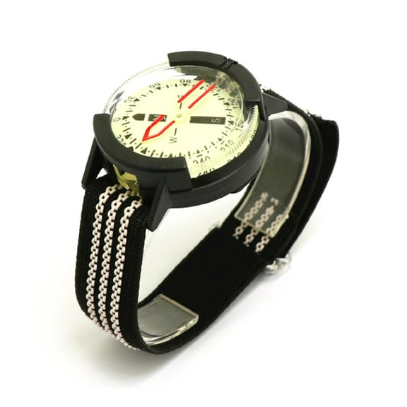 Outdoor Scubas Divings Navigations Compasses Waterproof Luminously Dial Compasses Wrist Strap Type Compasses