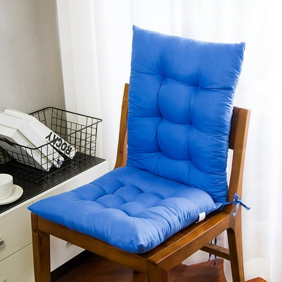 Outdoor Seat Cushion Sets 17 x 17 Inch Outdoor Cushions Water-proof & Fade Resistants Patio Furniture Cushions with Removable Cover, Deep Seat Bottom and Back Cushion for Chair Sofa Couch, Blue