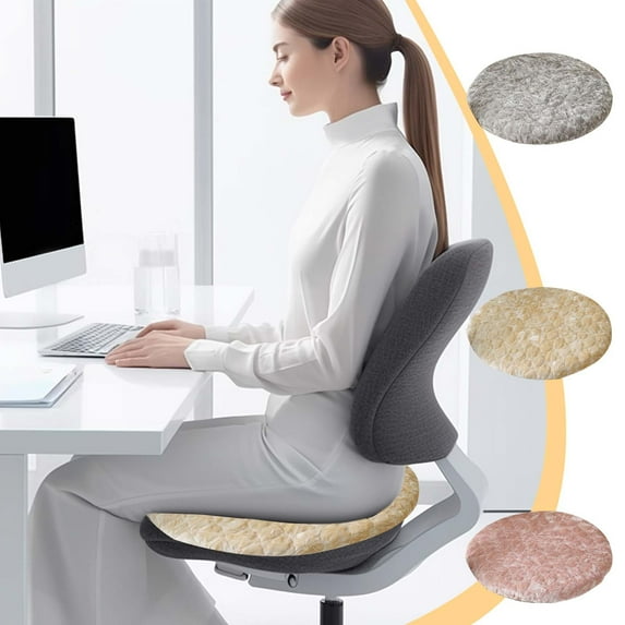 Outdoor Seat Pads Seat Cushionss 35x35 Round Plushs Cushions Tatami Chair Cushions Fart Cushions Floor Round Stool Dining Table Dining Chair Round Cushions Seat Cushions Winter Gray