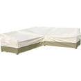 thumbnail image 1 of Westblue Outdoor Sectional Cover Patio Furniture Covers 110 in x 85 in x 31 in, Green & White, 1 of 7