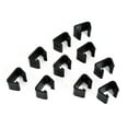 thumbnail image 1 of Outdoor Sectional Sofa Clips - 10 Pack Furniture Connectors - Wicker Patio Couch Fasteners - Windproof Clips for Rattan Furniture - Black, 1 of 9