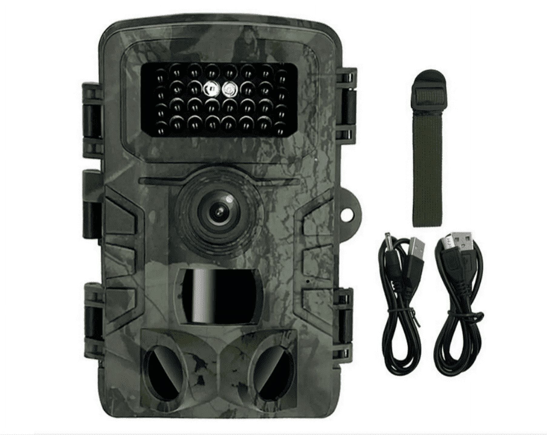 Outdoor Security Camera 16MP 1080P Wildlife Hunting Trail and Game Camera Motion Activated 2.0 Inch IP54 Waterproof with 34 Infrared Light Camera, Outdoor Infrared Night Vision Hunting Scouting Camera