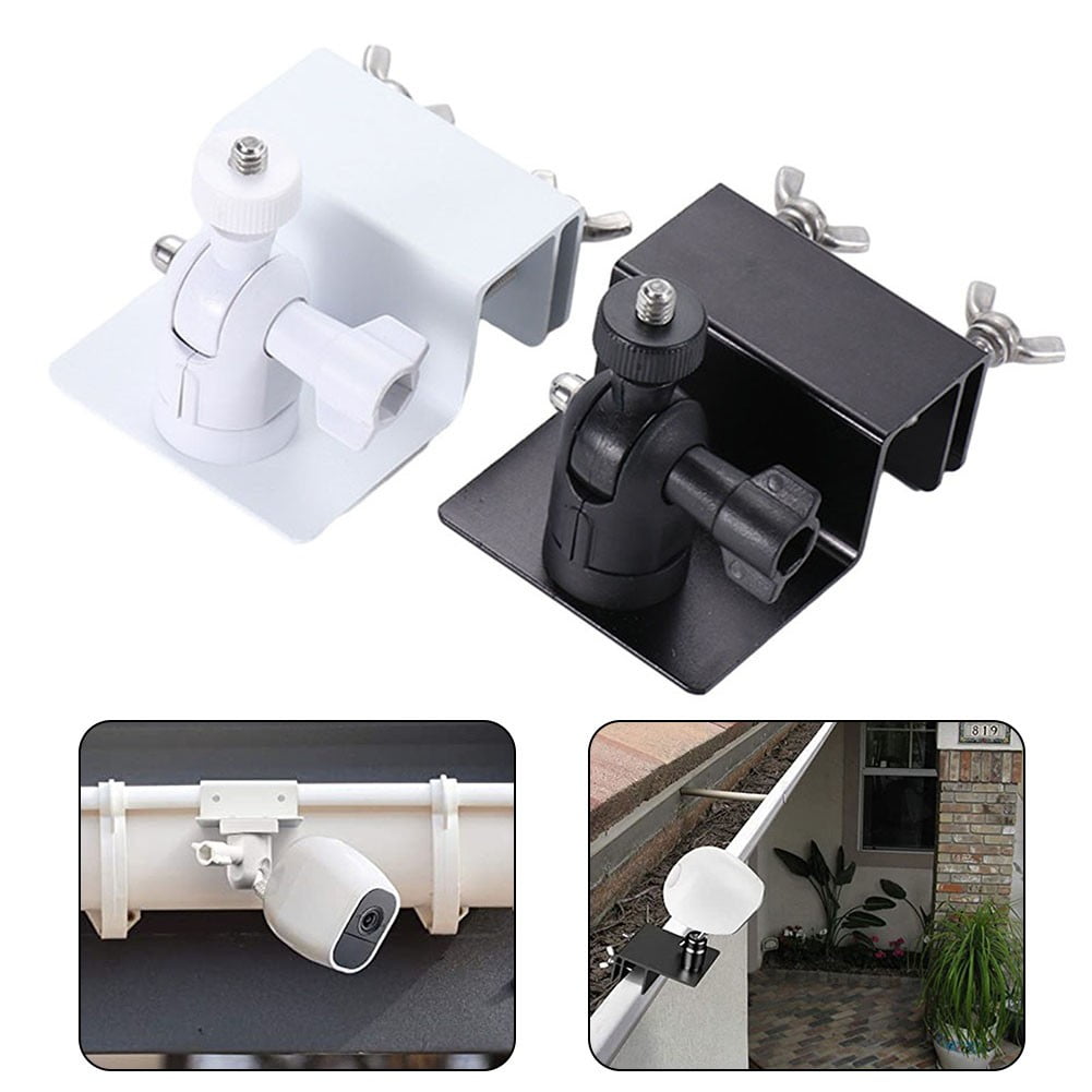 Outdoor Security Camera Gutter Mount, Universally Compatible with Most of the Cameras,White