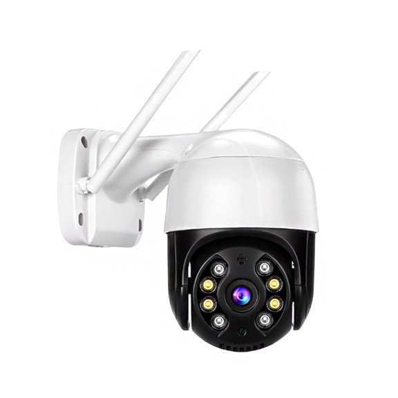 Outdoor Security Camera Wireless WiFi Surveillance System 1080P HD PTZ Camera with Pan Tilt Zoom Night Vision Motion Detection Two Way Audio Waterproof for Home Outside