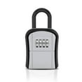 Outdoor Security Code Lock Wall Mounted Key Safe Box 4Digit