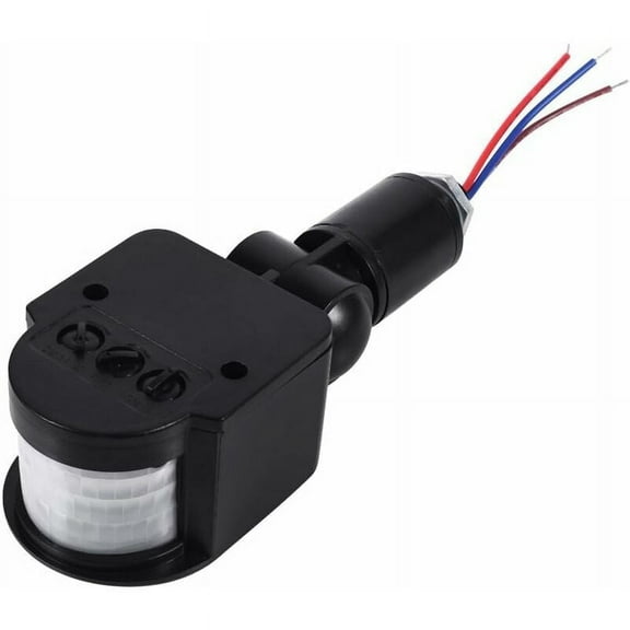 Outdoor Security PIR Motion Sensor For Automatic Induction, Infrared Sensor Detects Human Motion Infrared, Easy To Install For Wide Use On Outdoor Wall Light Switch