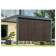 Outdoor Shade Blinds Cordless Roll Up Shade, Exterior Shade with