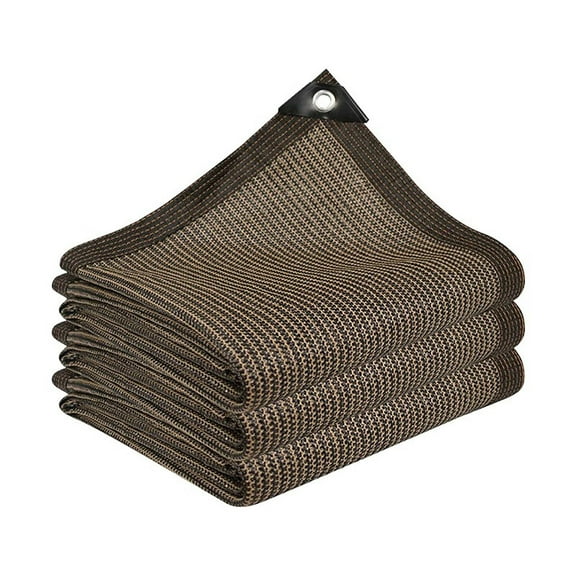 Outdoor Shade Net Protective Cover Sun Block Durable Mesh Tarp For Garden Patio And Car Parking
