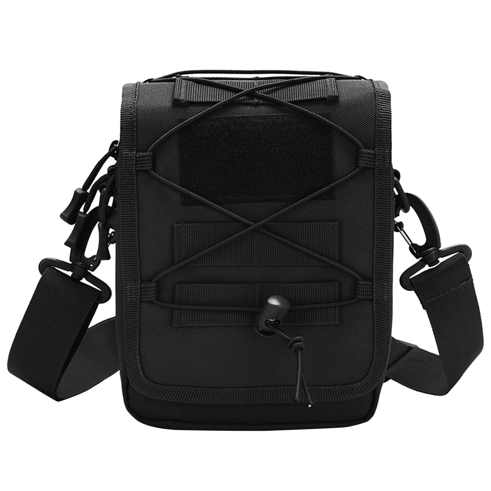 Outdoor Shoulder Bag Waterproof Backpack Multifunctional Messenger Bag Adjustable Nylon Crossbody Bag