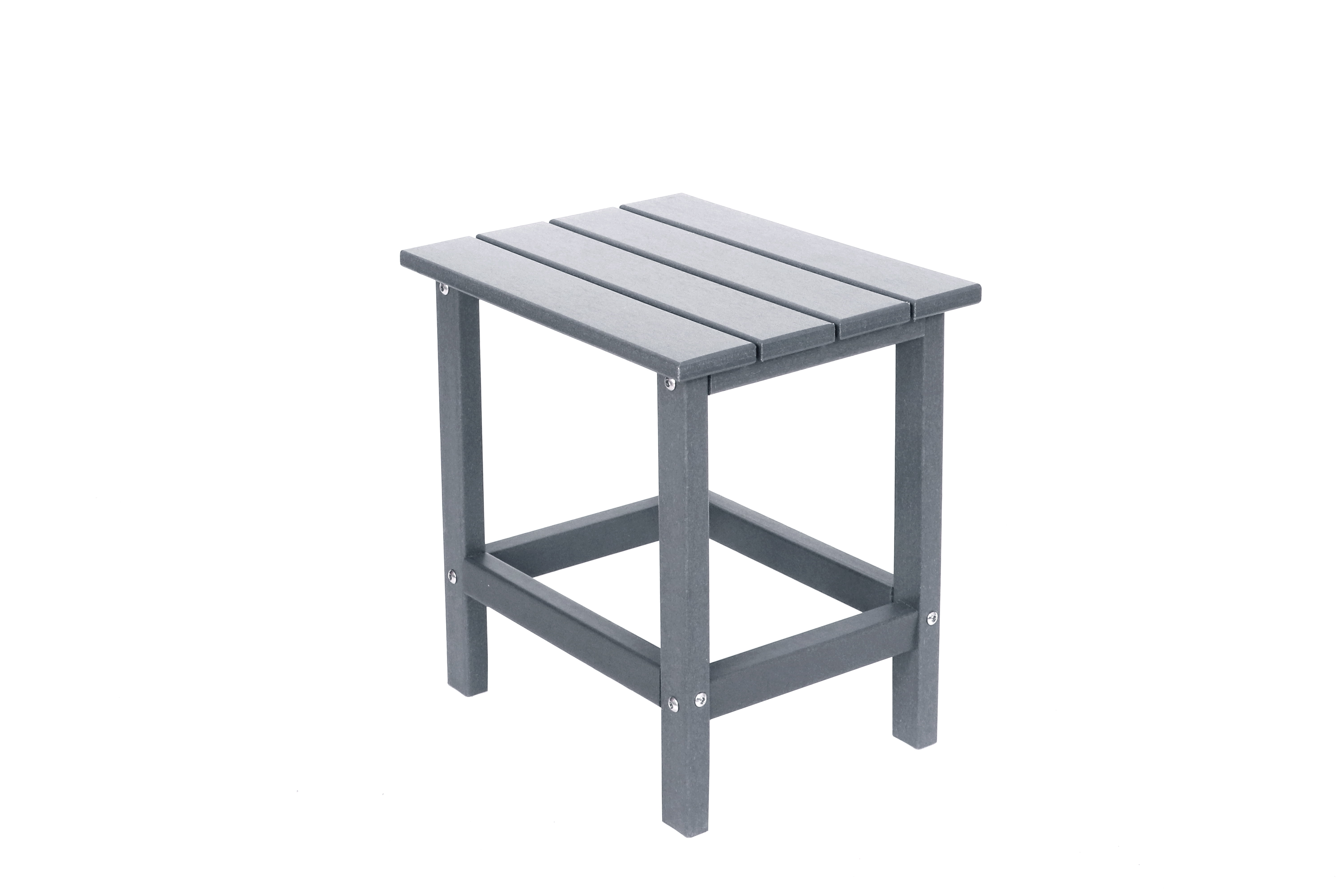 Outdoor Side Table, Patio Side Table, HDPE End Tables for Backyard Pool Porch Garden Lawn