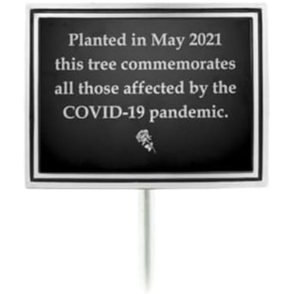 Outdoor Sign - Cast Aluminum Outdoor Memorial Plaque, Bench//Garden Dedication Sign with Stake (Optional Artwork/Symbols Available) Engraving Included (Sizes: 4x6, 6x8 or 8x10 Inches) (4x6 Inches)