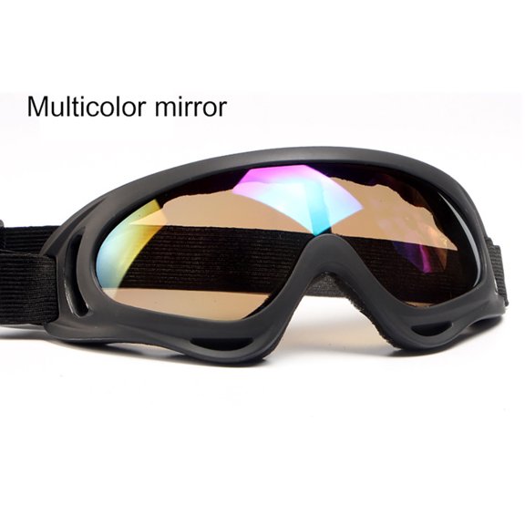 Outdoor Skiing Cycling Goggles, UV Protection Dustproof Windproof Sports Glasses, Lightweight Anti-Glare Eyewear, Ideal for Skiing Cycling Hiking and All Outdoor Sports