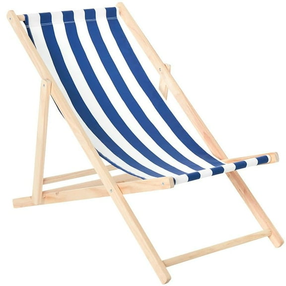 Outdoor Sling Chair - Blue