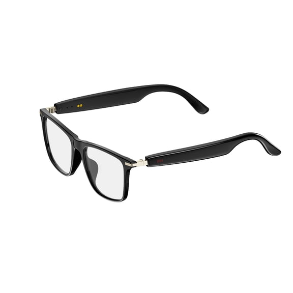AI Smart Bluetooth Glasses with Photochromic Lenses Bluetooth Audio Eyewear with Full Call Control Voice Assistant, ENC Noise Canceling, TR90 Frame