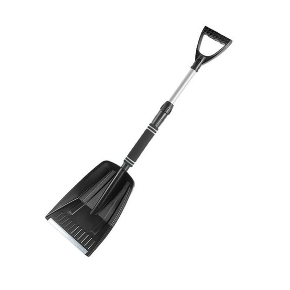 Winter Snow Removal Shovel With Detachable Installation Snow Shovel Set, Thickened And Enlarged Snow Removal Push Snow Shovel, Car Mounted Snow Shovel,Black