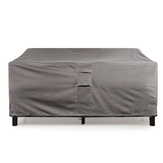 Outdoor Sofa Cover 88" x 32" x 33" Waterproof Loveseat Outdoor Couch Patio Furniture Protector Large - Grey