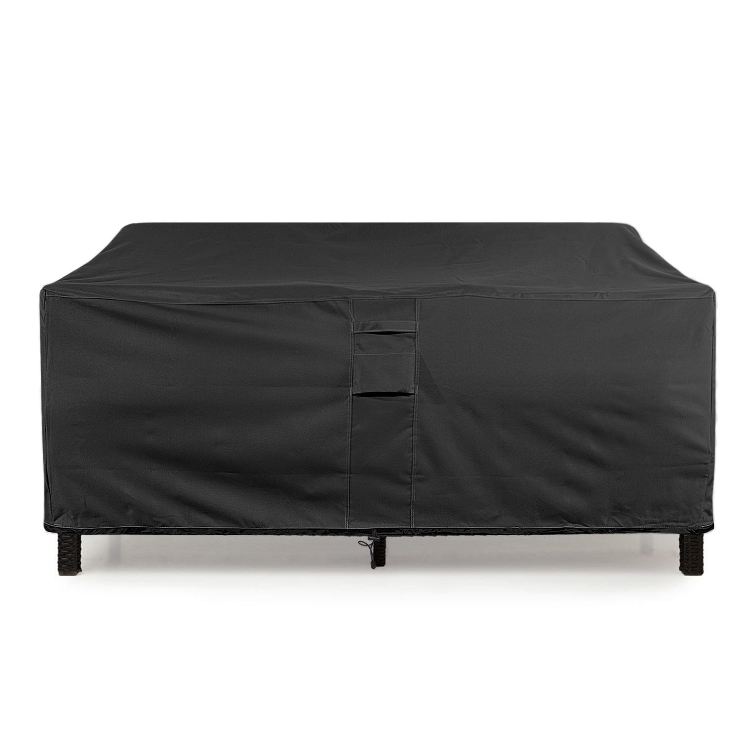 Outdoor Sofa Cover 88" x 32" x 33" Weatherproof Loveseat Outdoor Couch Patio Furniture Protector Large - Black - image 1 of 5
