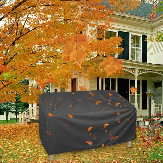 Outdoor Sofa Cover, Waterproof Patio Furniture Protector with Adjustable Straps,Versatile All Season Uv Resistant Outdoor Couch Cover,Suitable for Garden and Courtyard
