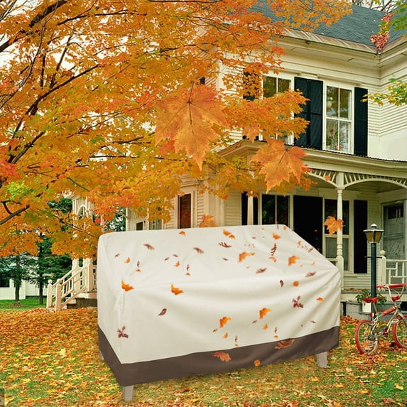 Outdoor Sofa Cover, Waterproof Patio Furniture Protector with Adjustable Straps,Versatile All Season Uv Resistant Outdoor Couch Cover,Suitable for Garden and Courtyard