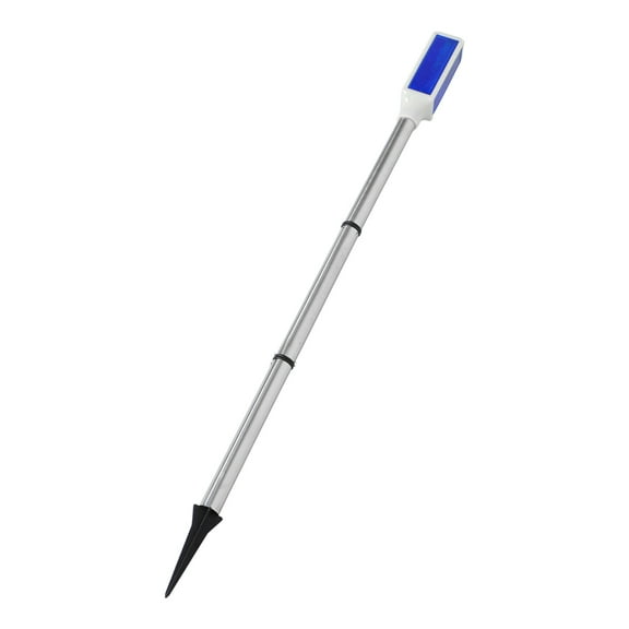 Outdoor Solar Driveway Marker Lights Bright Blue LED Reflective Road Signs for Walkways and