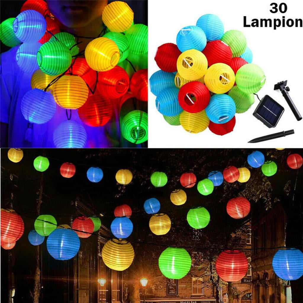 Outdoor Solar Fairy Lights - Remote Control - High Performance ...