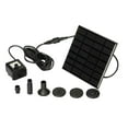 thumbnail image 1 of Outdoor Solar Floating Brushless Water Fountain Pump With 5 Replacement Heads For Multiple Water Patterns Bird Bath Small Pools Swimming Pools Fish Tanks Garden Decoration Oxygen, 1 of 8