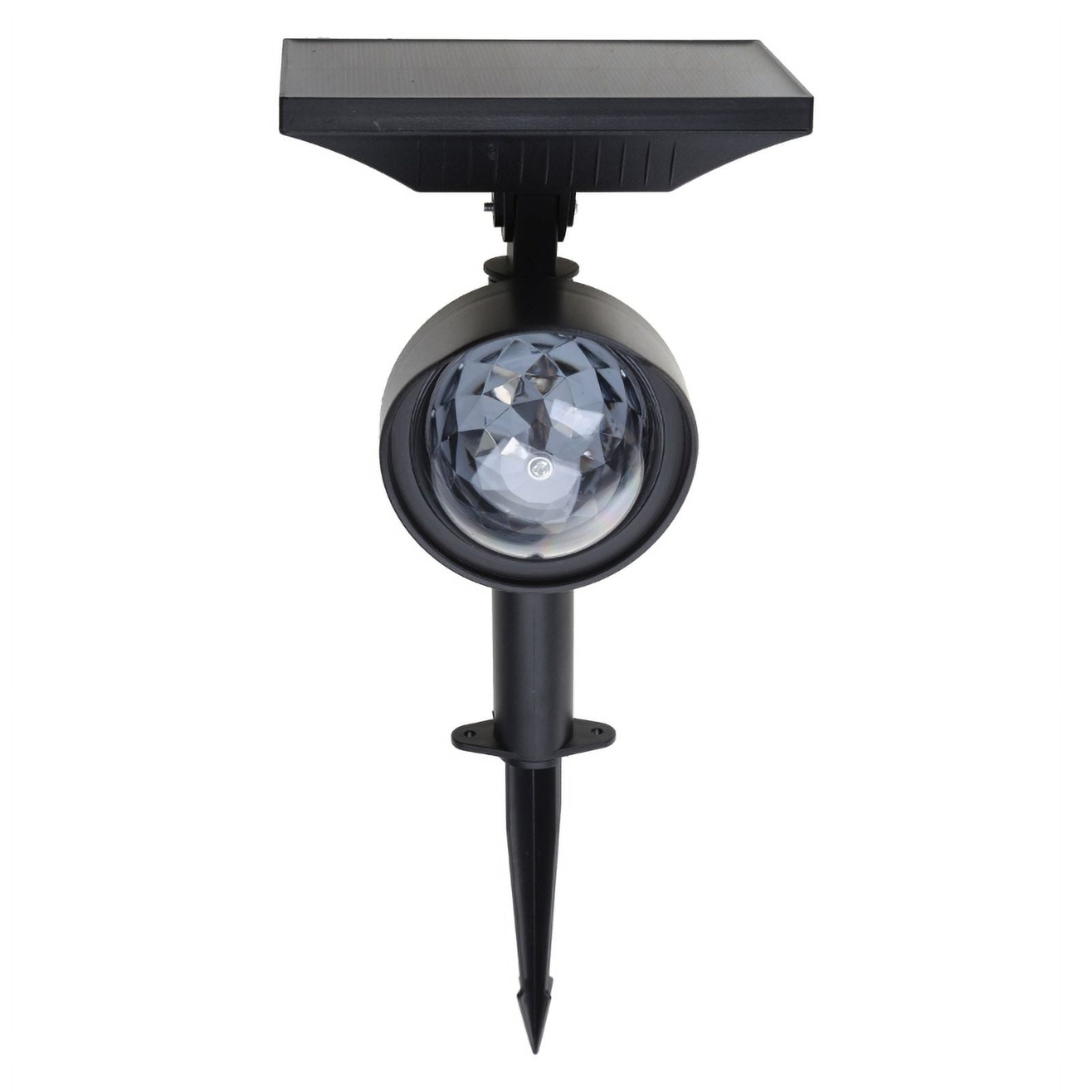 Outdoor Solar Garden Ball Party Lights Portable Rotating Strobe Light ...