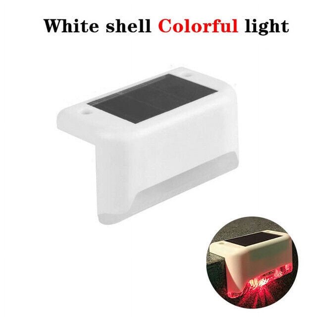 Outdoor Solar LED Deck Lights Garden Path Patio Pathway Stairs Step