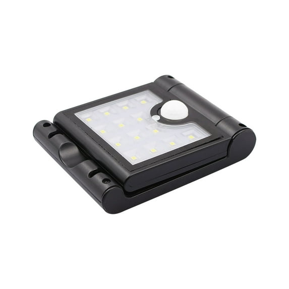 Outdoor Solar LED Foldable Motion Sensor Wall Light – Super Bright Wireless Security Lamp for Front Door, Patio, Backyard, Garage, Porch with Adjustable Angle, Weatherproof, Easy Install