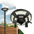 thumbnail image 1 of Locontifni Solar Lamp Post Light Outdoor Waterproof, High Lumen Lamp Post Head Replacement, Fit for 3'' & 2 3/8'' Pole, Dusk to Dawn LED Street Light for Yard Garden Driveway (Pole Not Included), 1 of 10