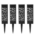 thumbnail image 1 of Outdoor Solar Lawn Lights 4-Pack Waterproof LED Spike Lamps For Garden Pathway, 1 of 6