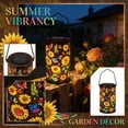 thumbnail image 1 of Outdoor Solar Light, Solar Garden Light, Hanging Solar Lanterns Outdoor Waterproof, Ambient Illumination, Iron Construction, Camping, Yard, Multicolor, 1 Pc, 1 of 6