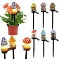 thumbnail image 1 of Outdoor Solar Light, Solar Powered Garden Lights Outdoor, Solar Landscape Lights Outdoor Waterproof, Yard Decorations Outdoor Outside Decorations for Yard, Purple Illuminated, 1 of 6