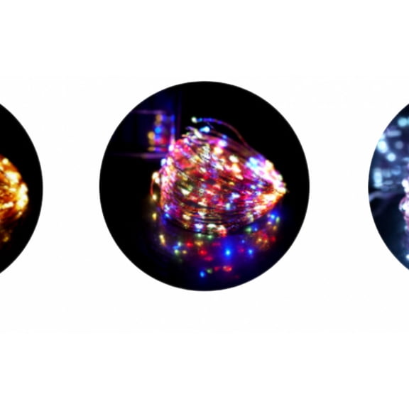 Outdoor Solar Light String, Led Solar Energy Sprite Lamp Waterproof Decorative Copper Wire Lamp (8 Function 40m 400 Lamp) Color