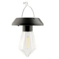 thumbnail image 1 of Outdoor Solar Pendant Lamp for Balcony & Courtyard Waterproof Weatherproof LED Hanging Lantern with Warm Light for Garden Terrace, 1 of 5