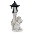 thumbnail image 1 of Outdoor Solar Powered Garden Light with Angel Statue Weather Resistant Resin Decorative Pathway Lamp for Yard Patio Lawn, 1 of 5