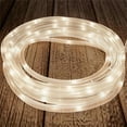 thumbnail image 1 of Outdoor Solar Rope Light-Solar Powered Cable String 100 LED Lights with 8 Modes - Warm White, 1 of 1