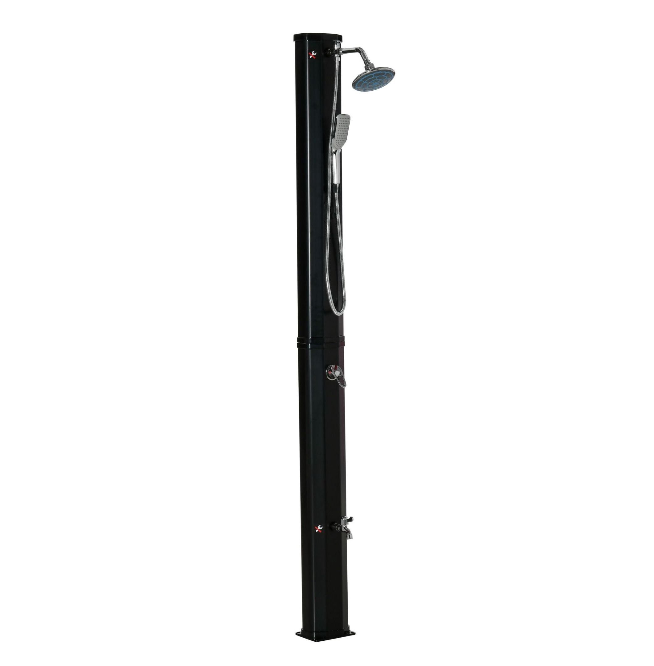 Outdoor Solar Shower 9.2 Gallon - Pool Shower with Handheld Spray ...