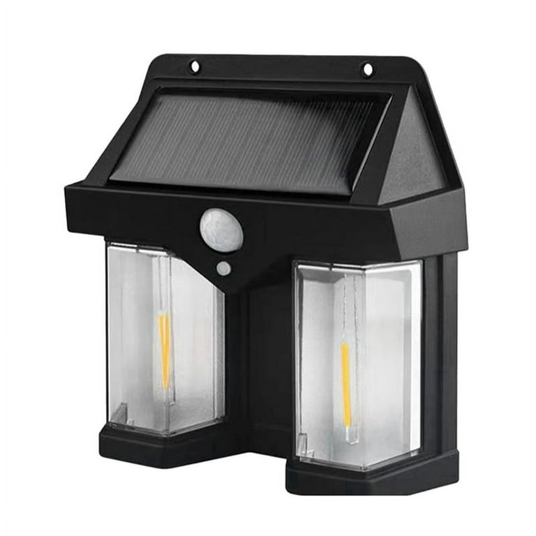 Outdoor Solar Wall Lamp Outdoor Dual Core Solar Induction Lamp Wireless Motion Sensor Waterproof IP65