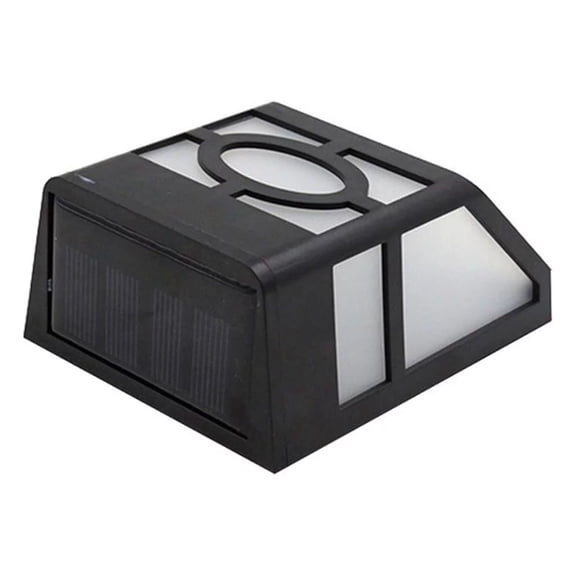 Outdoor Solar Wall Sconce, 2 Mode Solar LED Waterproof Lighting for Decks, Fences, Patios, Front Doors, Stairs, Landscaping, Patio and Driveway Paths, Warm White/Color Changing (1 Piece)