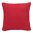 thumbnail image 1 of Outdoor Solid Pillow 18 x 18 in Red, 1 of 6