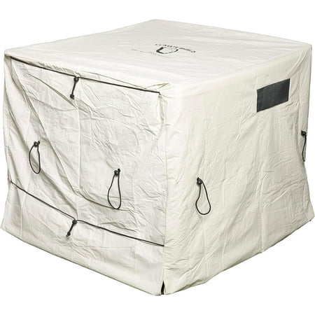 Climate Shield Outdoor Solutions Inc Pool Heater Cover – Heavy-Duty Vinyl, Mesh Vents, Insulated Pool Equipment Cover for Winter Protection, Fits Pool Heat Pump & Filter